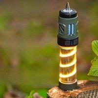 3 in 1 Camping Lantern USB Rechargeable Camping Light Waterproof Night Fishing Lights with Triangle