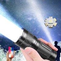 1000000 Most Powerful Flashlight High Power LED Flashlights Waterproof Torch Light Rechargeable Lamp