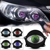 Cool Decoration Dynamic LED Car Headlights Devil Eye LED Car Light Headlight Assembly Modified Eagle Eye Light Cars Accessory