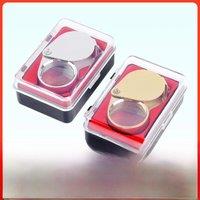 30x magnifying glass High power HD Mini handheld Geology Play Jewelry Appraisal 100 enlarged mirror