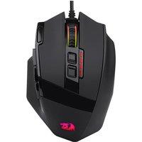 REDRAGON SNIPER M801 USB RGB Wired Gaming Mouse PAW3327 9 buttons programmable 12400DPI game Optical mice for PC Laptop Computer