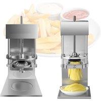 Multi Functional Electric Potato Chip Machine Commercial Household Kitchen Automatic Potato Chip Cutting Machine French Fries