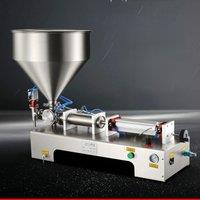 Commercial Pneumatic Paste Filling Machine With Single Cylinder Piston Shampoo Cream Sauce Lotion Filling Machine