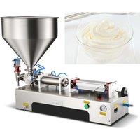 Pneumatic Paste Filling Machine With Single Cylinder Piston Shampoo Cream Sauce Lotion Filling Machine