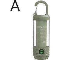 1000LM Super Bright Outdoor Hiking Fishing Tent Lamp 1200mAh Rechargeable Dual Light Source Tent