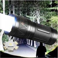 Super Bright 99000LM High Power LED Flashlights 12000mAh Waterproof Zoom Handlamp Outdoor Tactical