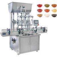 Commercial Paste Filling Machine, Honey Toothpaste Paste Bottle Filling Machine, Chili Sauce Mixer