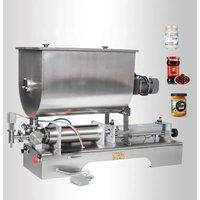 PBOBP Semi Automatic 50-5000ml Pneumatic Filling Machine for Hand-sanitizer, Alcohol, Cream,