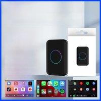 CarlinKit Lite Android TV Box 3-In-1 Wireless Adapter Support Netflix IPTV Wireless Android Auto & CarPlay Dongle For Car Radios