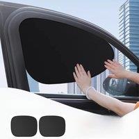 Car Side Window Sunshade Cover Car Sunshade Inside Electrostatic Adsorption Side Curtain Car Hot