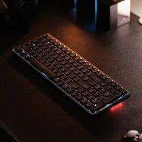 LOFREE Low-Profile 84-Key Mechanical Keyboard Dual-Mode PBT Hot-Swappable Switch Ergonomic Design