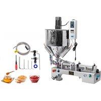 PBOBP Cosmetic Shea Butter Heating Mixing Custard High Viscosity Jar Paste Bottle Filling Machine