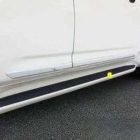 For Land Cruiser 300 Chrome Side Door Body Molding Strips Decoration Cover Trim Stylish LC300 2022 2023 2024 Accessories