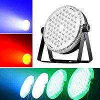60LEDS RGBW LED Stage Par Lights 120W DJ LED Par Can DMX / Remote Control LED Uplights for Wedding Party Club Christmas Shows