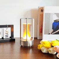 LED Table Light USB Charging Atmosphere Desk Lamp Dimming Touch Switch Decorative Lighting for Gift Bar Party Camping Decor