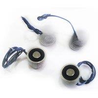 5pcs/lot P20/15 DC12V 2.5KG(25N) suction DC Solenoid Electromagnet,Round Electro Holding Magnet Electro