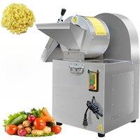 Fully Automatic Electric Vegetable Cutting Machine, Commercial Radish And Potato Dicer