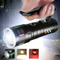 Portable Rechargeable Led Flashlights High Lumens,Super Powerful Torch,High Power Tactical