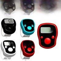 10/5/3/1PCS Finger Counter Click Mini Stitch Marker Row Knitting Electronic Counters LED Digital Tally Counter Clicker Tool