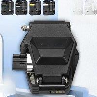 AUA-6C Fiber Cleaver FTTH Cable Fiber Optic Cutting Knife with Waste Fiber Box Three-in-one Clamp Slot16 Surface Blade