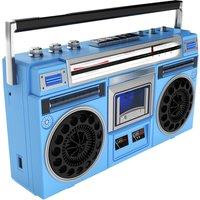 Retro Cassette boombox radios with bluetooth and USB,vintage boom box with tape recording AC DC power
