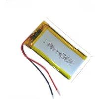 3.7V rechargeable battery polymer lithium For charger monitoring equipment intercom LED light DVD player 103565 3000mAh
