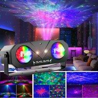 Party Light Disco Ball Light Dj Light Disco Light Ocean Light Night Light Star Light Projector Dance Light Sound Activation Remote Control Stage Lighting Party Ktv Christmas Halloween Decoration Party