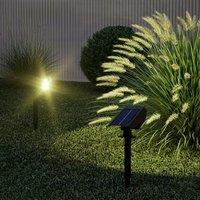 Solar Power Light Adjustable Light Temperature Garden Light outdoor IP65 Solar Lamp Super Bright Solar Spotlight for Yard Decor