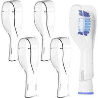 Toothbrush Heads Dustproof Covers for Oral B Long Dual-Head Electric Toothbrush, Protective Cover