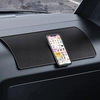 Car Non Slip Mat Sticky Anti Slip PVC Pads Heat Resistant Car Dashboard Phone Sunglasses Holder Car