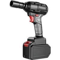 Brushless Electric Wrench Large Torque Lithium Battery Impact Rack Worker Sleeve Screwdriver Wind Cannon Auto Repair Wrench ???