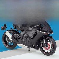 Luxury alloy model motorcycle, unique decorations for car center console, cool desktop ornaments, fun car accessories