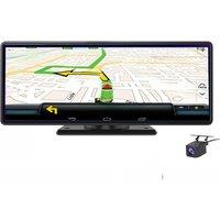10.26 inch GPS Navigation 4G Carplayer Android Anto Car Dash Cam Video Recorder Z80 Rearview Mirror 4G+64G 24H Parking Monitor