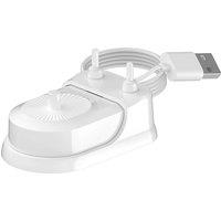 Replacement Charger Base for Philips Sonicare Electric Toothbrush, Waterproof Inductive Charging Stand with Brush Heads Holder