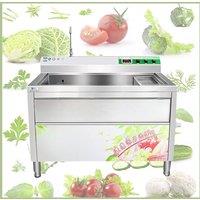 Banana/Ginger/Tomato/Mango Vortex Ozone Sterilization Machine Fully Automatic High Quality Vegetable Cleaning Machine