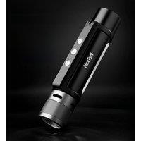 NexTool 6-in-1 Outdoor 1000lm Side-light Zoomable Alarm Flashlight S.O.S Light Rechargeable Mobile Power Bank Magnetic Camping