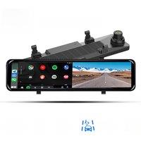 11.26 inch 4k ADAS Car Rearview Mirror DVR Camera GPS Logger FHD 1080P Dual Lens Support BSD Camera Dash Cam Video Recorder