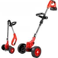 21V Lithium Electric Lawnmower Multi-function Push Mower Gardening Green Orchard Lawn Mower Hedge