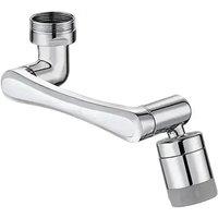 Universal Rotation Extender Faucet Aerator Splash Filter Kitchen Tap Washbasin Faucets Bubbler Nozzle Robotic Arm
