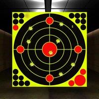 Bright Fluorescent Yellow Splash-proof Target Sticker-viscous Reaction Shooting Target