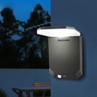 3 Modes Solar Wall Light 120 Foldable Head Infrared Sensing Waterproof Efficient Panel for Outdoor Security & Ambiance Home Dec