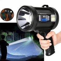Outdoor Strong Light Led Flashlight Super Bright Long Shot Lighting Spotlight Rechargeable Built-in