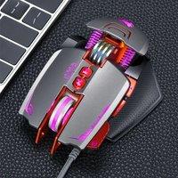 Gaming Mouse Wired Esports Mechanical Macro Programming Pressure Gun Luminous Mouse Office