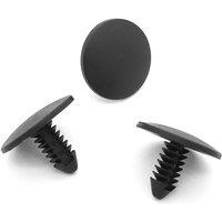 100pcs Interior Trim Clip Fixing Plastic Rivet Plug Clamp Fit For BMW 52208133466