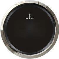 KUS 25~120℃ Display Digital Water Temperature Gauges 52mm Black Water Temp Meters with Red or Yellow Backlight for Car Ships