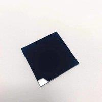Big Size 100x100x3mm Square Shape Black Color 315nm UV Pass Filter Glass ZWB1