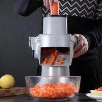 Carrot Dicer Potato And Onion Diced Electric Vegetable/High-quality Automatic Vegetable And Fruit Cutting Machine