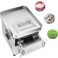 Electric Meat Cutting Machine Commercial 220v Stainless Steel Multifunctional Meat Slicer Shredded Minced Machine