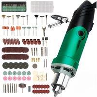 480W Mini Electric Grinder Engraver Polishing Machine Woodworking Rotary Tool Set for Dremel Mini Drill Variable Speed