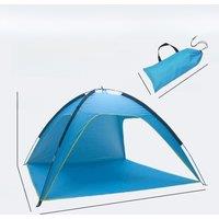 Outdoor Folding Tent Fully Automatic Quick Opening Tent 3-4 Person Self Driving Camping Tent Rain